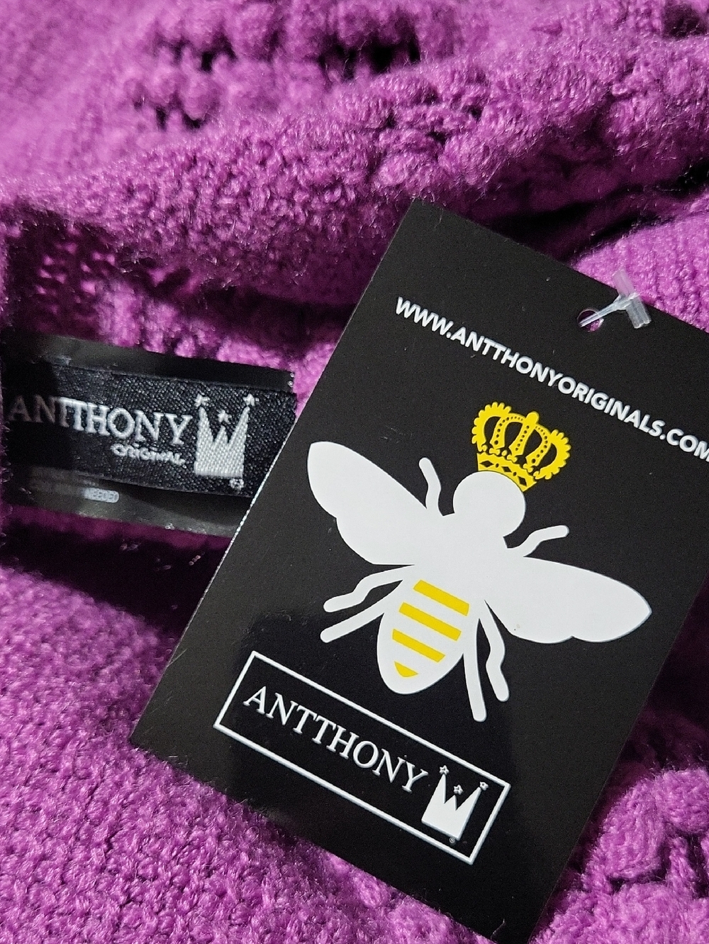 NWT Antthony Fringe Sweater Topper - Picture 6 of 8